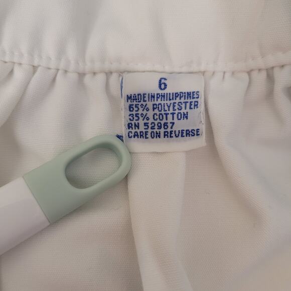 Vintage Alice in Wonderland Costume Dress Girl’s 6 Blue White Rabbit Embroidery - Picture 14 of 14